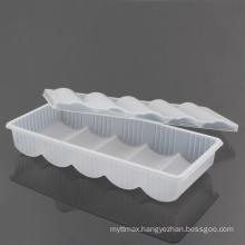 Manufacturer clear PP transparent plastic cake food storage box for birthday